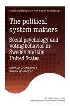 European Monographs in Social Psychology-The Political System Matters