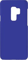 Shop4 - Samsung Galaxy S9 Plus Hoesje - Harde Back Case Donker Blauw