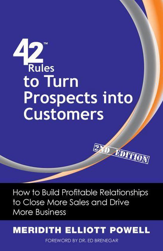 42 Rules to Turn Prospects Into Customers - cover