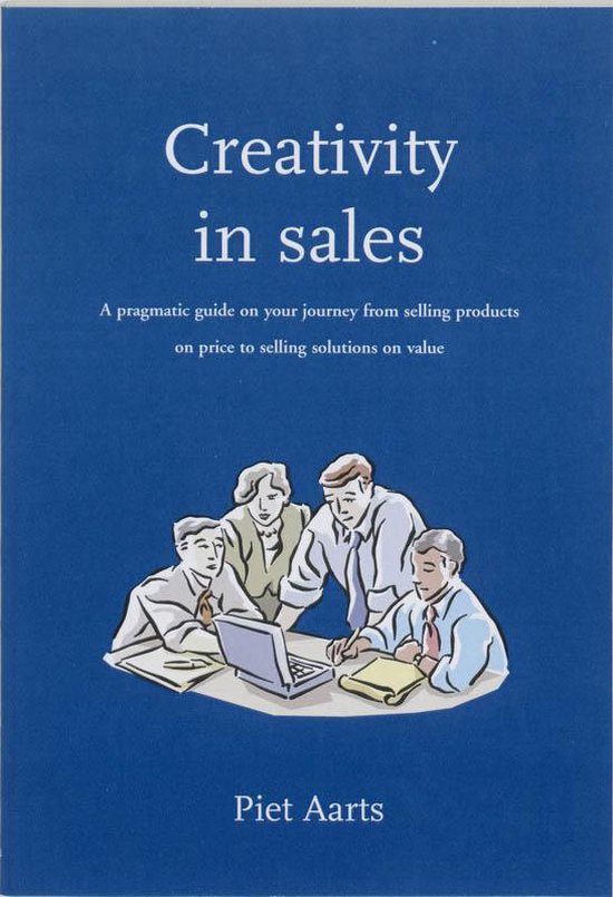 Cover van het boek 'Creativity in sales' van Paul Aarts