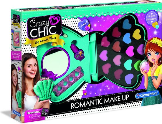 Clementoni, Crazy Chic, coffret beauté Shell, maquillage enfant, maquillage  jouet | bol.com