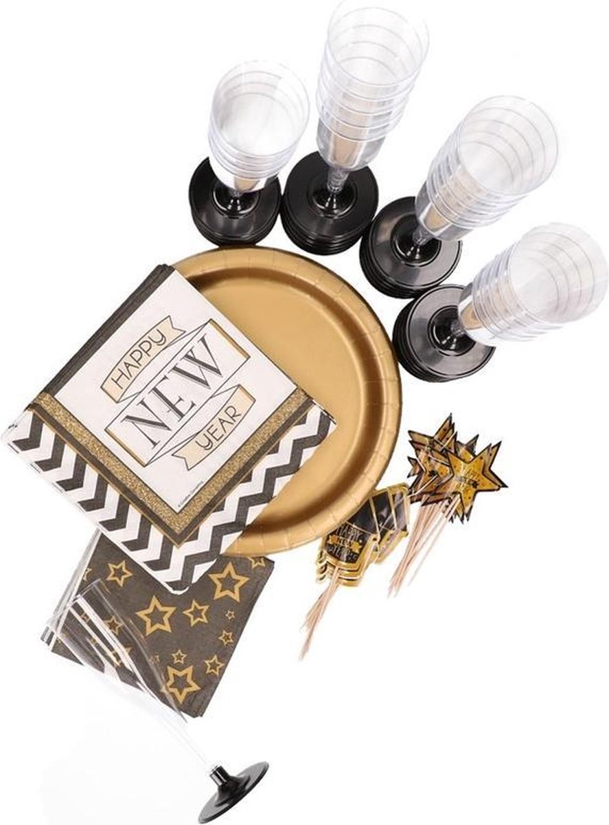 Oud en nieuw proost pakket 20 personen