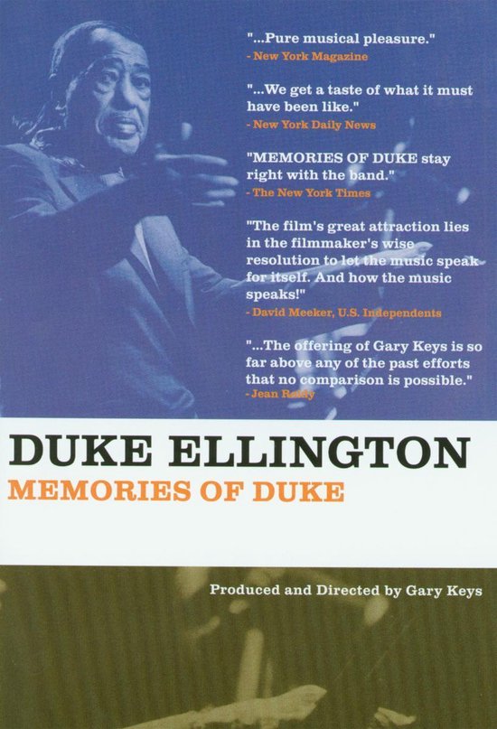 Cover van de film 'Duke Ellington - Memories of Duke'