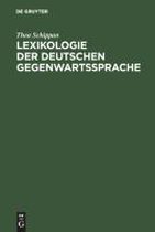 Lexikologie der deutschen Gegenwartssprache