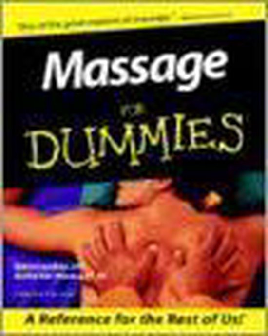 Massage for Dummies - cover