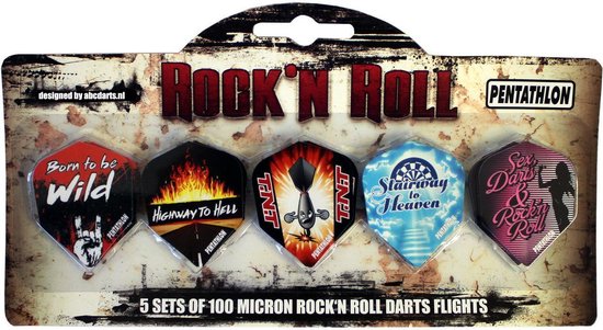 Afbeelding van het spel ABC Darts Flights Pentathlon - Rock and Roll