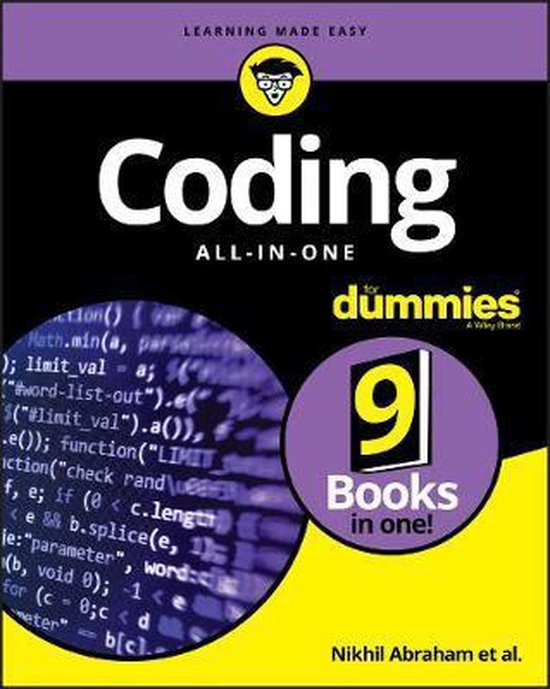 Coding All-in-One For Dummies - cover