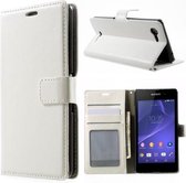 Cyclone wallet hoesje Wallet hoesje Sony Xperia E3 wit