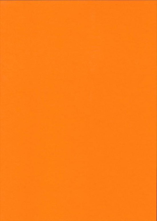 Gekleurd papier - Oranje - gram - x 6 vel A4 - 21 29,7 cm | bol.com