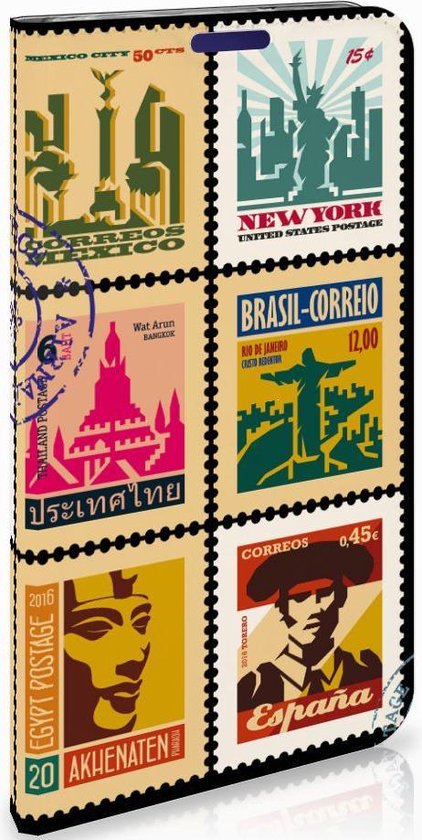 Samsung Galaxy S10e Uniek Standcase couverture Timbres