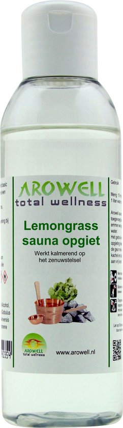 Arowell - Lemongrass sauna opgiet saunageur opgietconcentraat - 100 ml