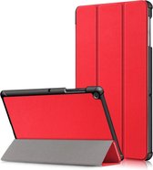 Tri-Fold Book Case - Samsung Galaxy Tab S5e Hoesje - Rood