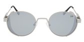 Sunheroes Premium Zonnebril ROSWELL - Zilverkleurig montuur - Spiegelende gepolariseerde glazen