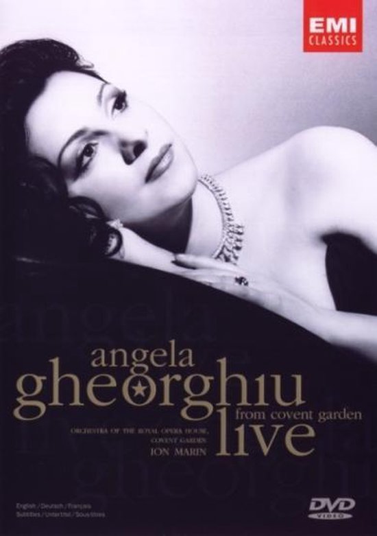 Cover van de film 'Angela Gheorghiu - Live From Covent Garden'