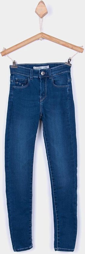 Tiffosi-pantalon-fille, jean-skinny-Emma_74-couleur: bleu-taille 140 |  bol.com