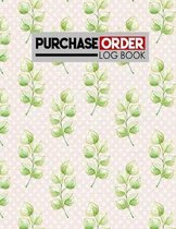 Purchase Order Log Book