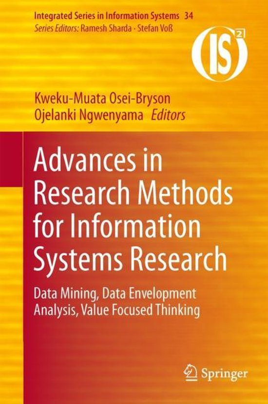 Advances in Research Methods for Information Systems Researc ... - cover
