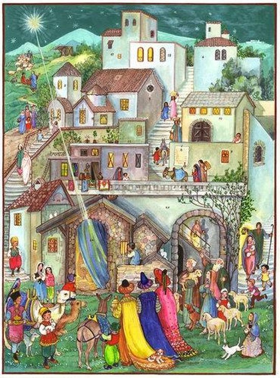 Adventskalender 830 Adventkalender 24 vakjes
