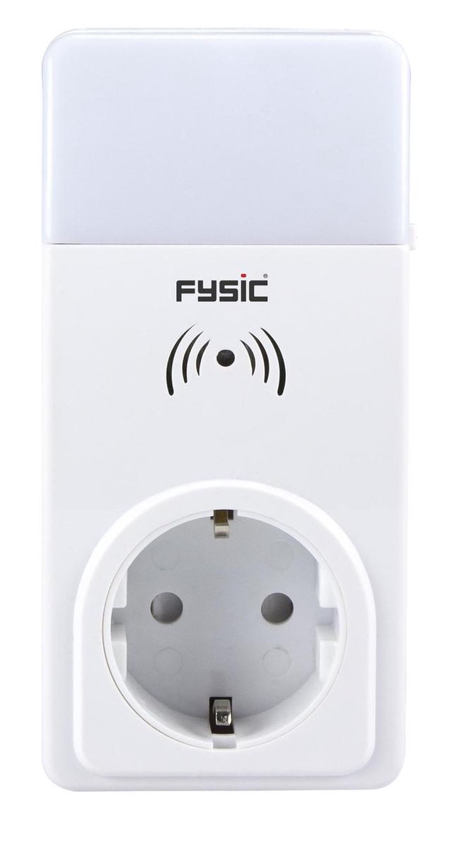 Fysic FD-100 Draadloze deurbel met flits - wit | bol.com