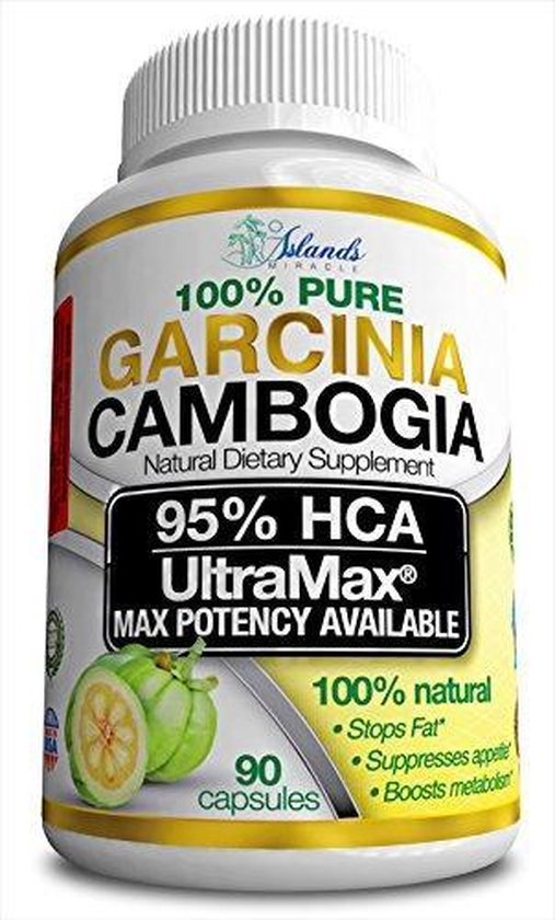 100% pure Garcinia Cambogia 90 capsules - afvallen - fatburner -  natuurlijke dieetpil | bol.com
