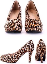 Pumps panterprint - maat 37