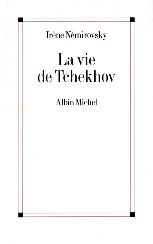 La vie de Tchekhov - cover