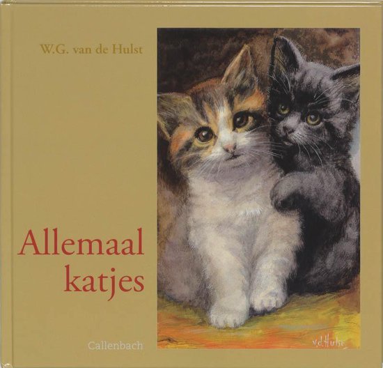 Cover van het boek 'Allemaal katjes' van W.G. van de Hulst
