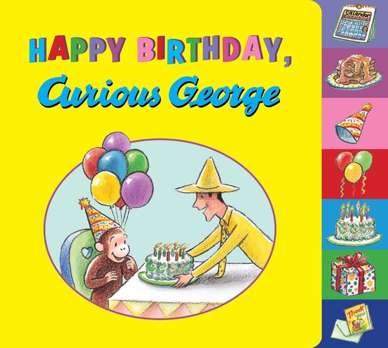 Curious George - Happy Birthday, Curious George - cover