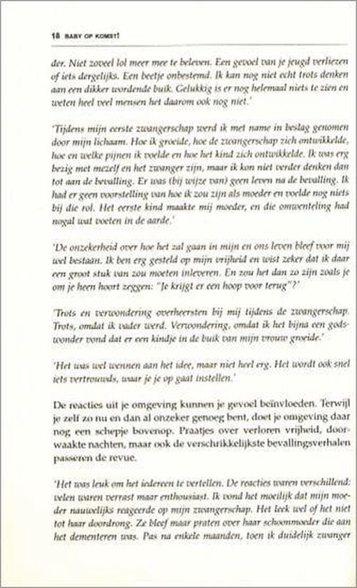 Baby Op Komst
