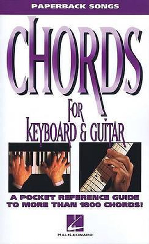 Paperback Songs Chords Keyboard & Guitar - cover