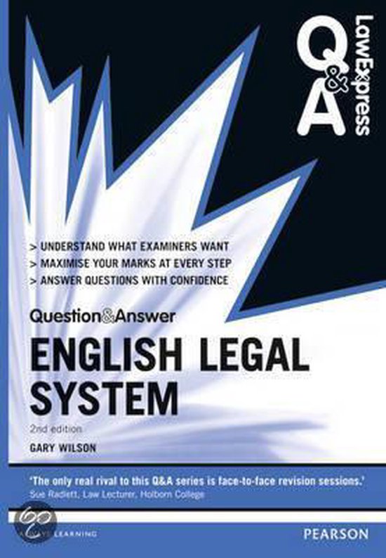 Law Express Question And Answer English Legal System 9780273783435