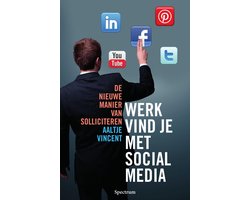 Omslag van Werk vind je met social media