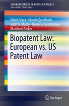 SpringerBriefs in Biotech Patents - Biopatent Law: European vs. US Patent Law
