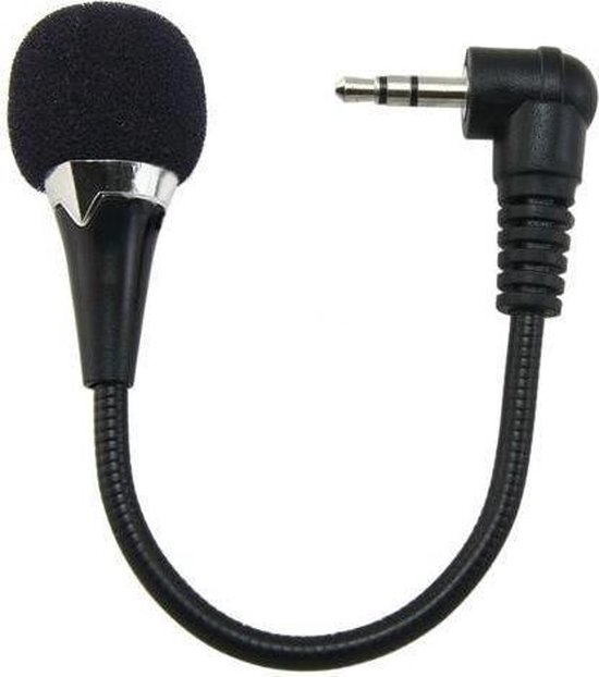 Schadelijk Panda middelen Mini Microfoon voor PC en Laptop 3.5mm mic jack aansluiting | bol.com