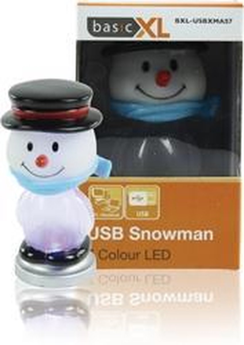 basicXL BXL-USBXMAS7 Geschikt voor gebruik binnen Zwart, Wit decoratieve verlichting