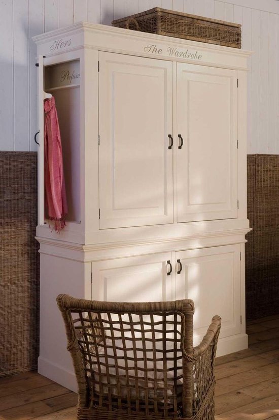 Rivièra The Wardrobe Cabinet - - Wit | bol.com