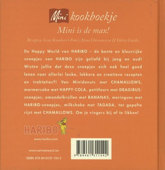 Minikookboekje - Haribo - Lene Knudsen
