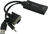 VGA + Audio naar HDMI Converter Kabel
