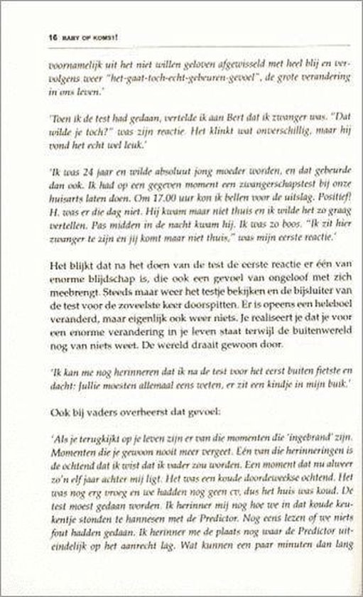 Baby Op Komst