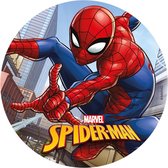 DEKORA - Eetbare schijf Spiderman - Decoratie > Taartdecoraties