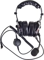 Team H&G-1000K(enwood)pprof. headset met zwanenhalsmicrofoon