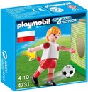 Playmobil Voetbalspeler Polen - 4731
