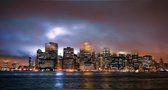 Foto op Canvas, Manhattan Skyline (120x60cm)