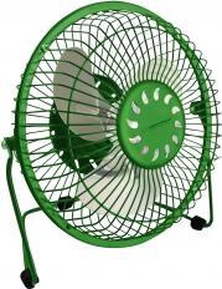 Esperanza 6 inch USB Ventilator Groen
