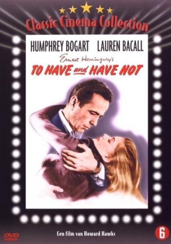 Cover van de film 'To Have And Have Not'