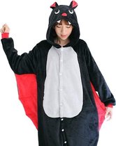 Vleermuis Onesie - Vleermuis Kigurumi - Halloween / Carnaval pak | Maat M - 160CM - 170CM