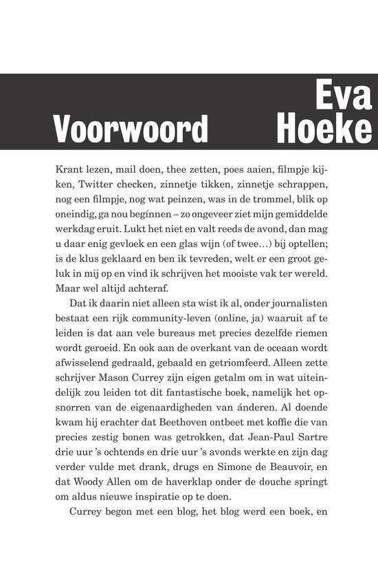 Dagelijkse rituelen