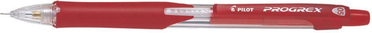 PILOT Vulpotlood - 0.5mm hervulbare Progrex drukpotlood - Ideaal voor tekenen, schrijven en schetsen
