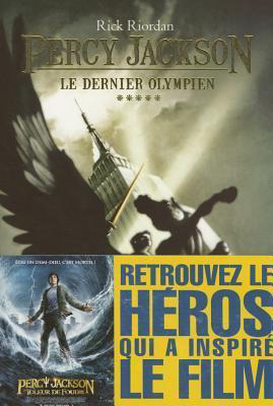 Percy Jackson T05 - Le Dernier Olympien - cover