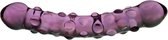 Glazen Dildo - Rocky Curve purple